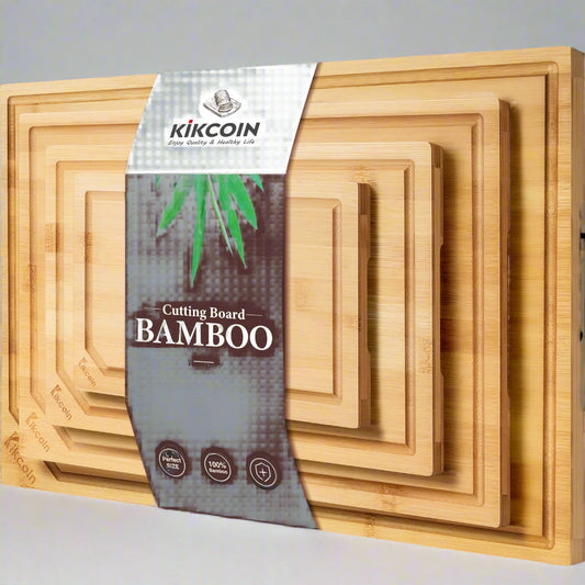 Kitchen Bamboo Cutting Board Set