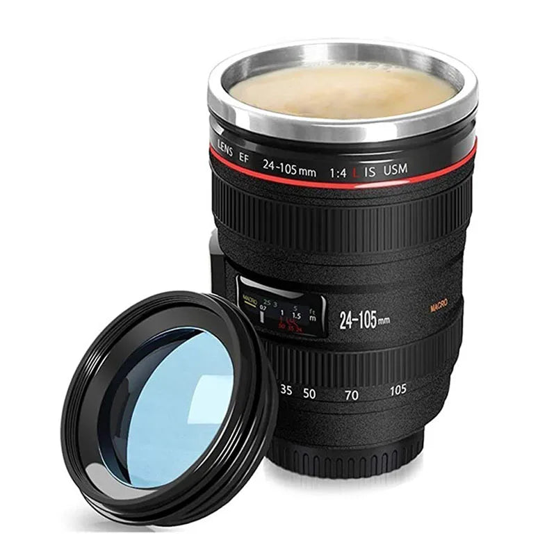 Camera Lens Thermal Mug