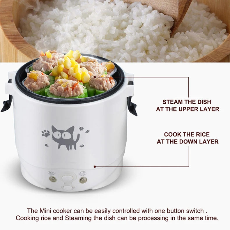 Electric Mini Rice Cooker