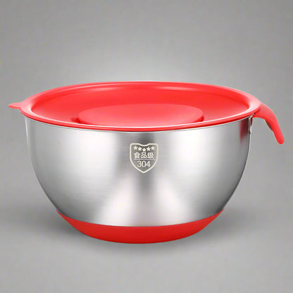 Non-Slip Mixing Bowl with Lid