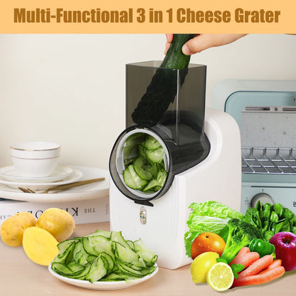 Electric Cheese Grater & Vegetable Slicer