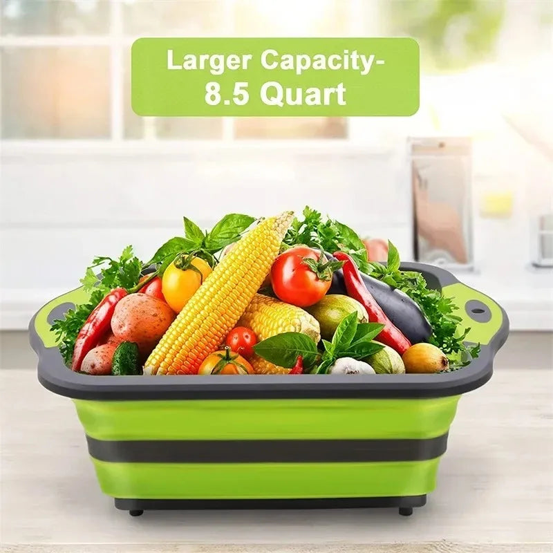 3-in-1 Collapsible Cutting Board