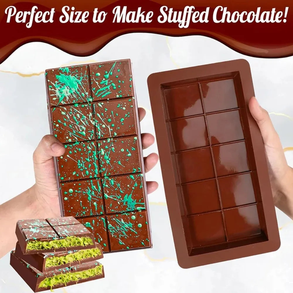 Silicone Chocolate Bar Molds