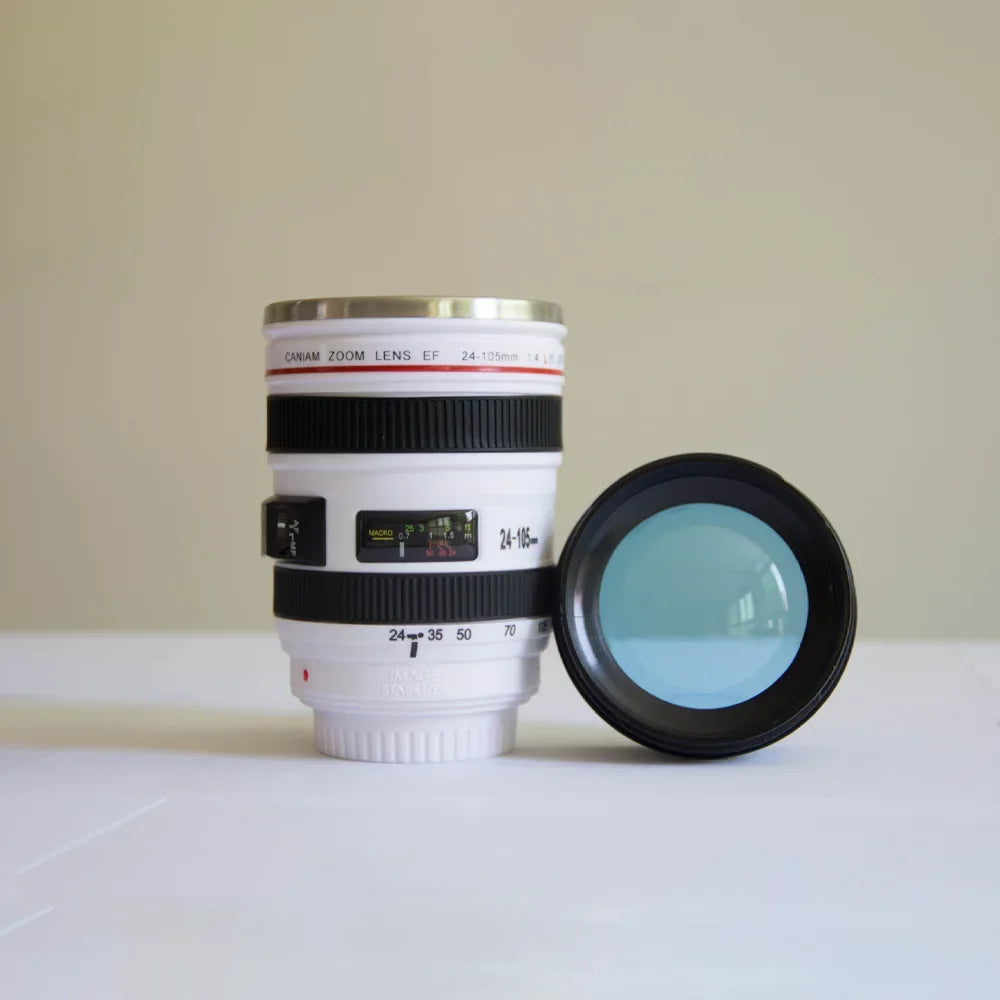 Camera Lens Thermal Mug