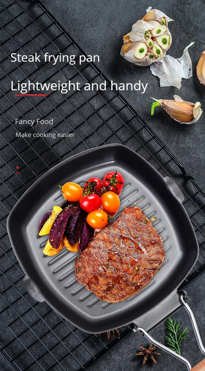 Foldable Outdoor Grill Pan with Wooden Handle