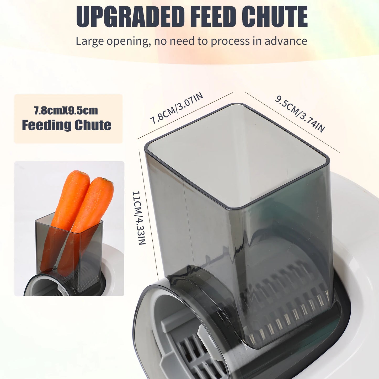 Electric Cheese Grater & Vegetable Slicer