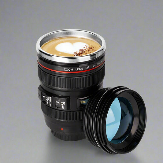 Camera Lens Thermal Mug