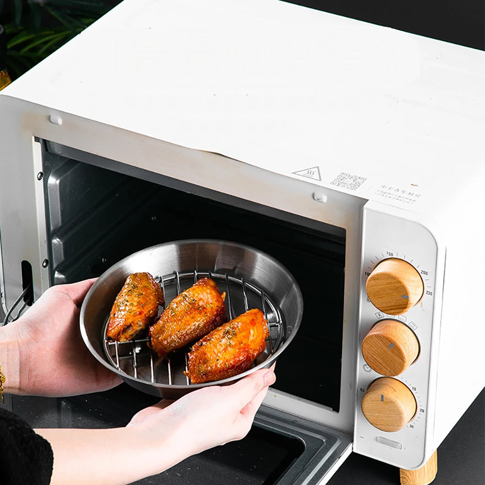 Round Air Fryer Oven Baking Tray