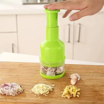 Manual Hand-Press Food Cutter