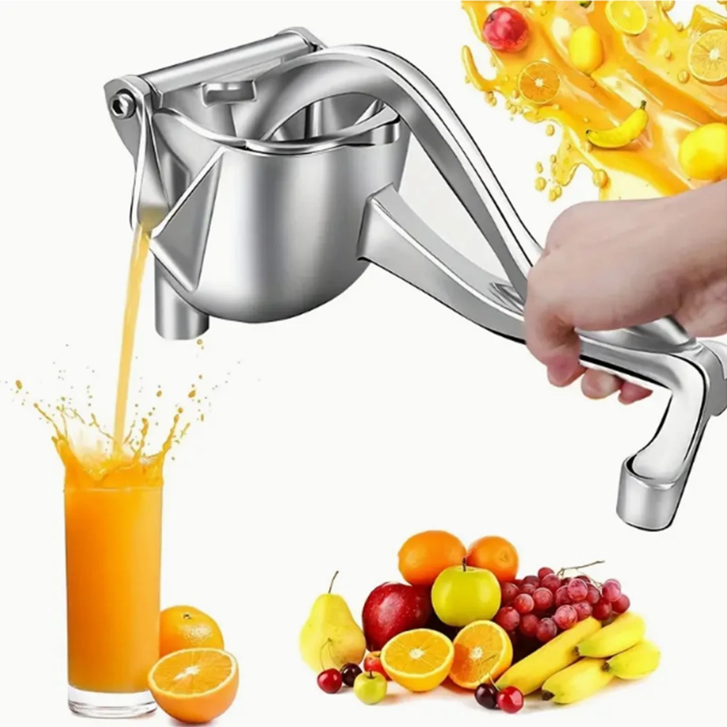 Manual Zinc Alloy Lemon and Citrus Juicer