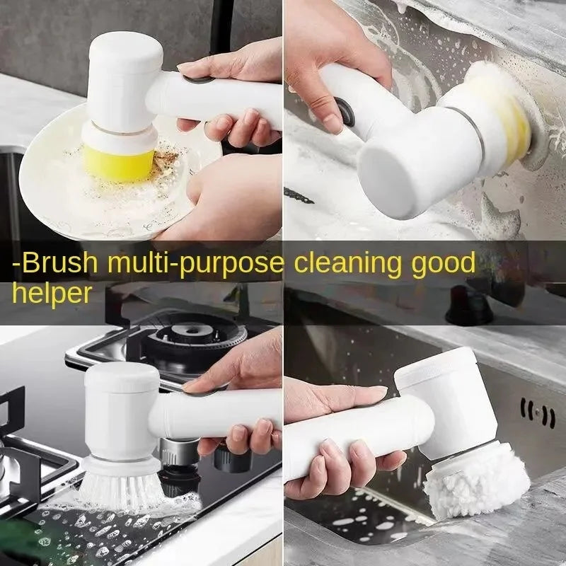 Electric Spin Scrubber for Kitchen Cleaning