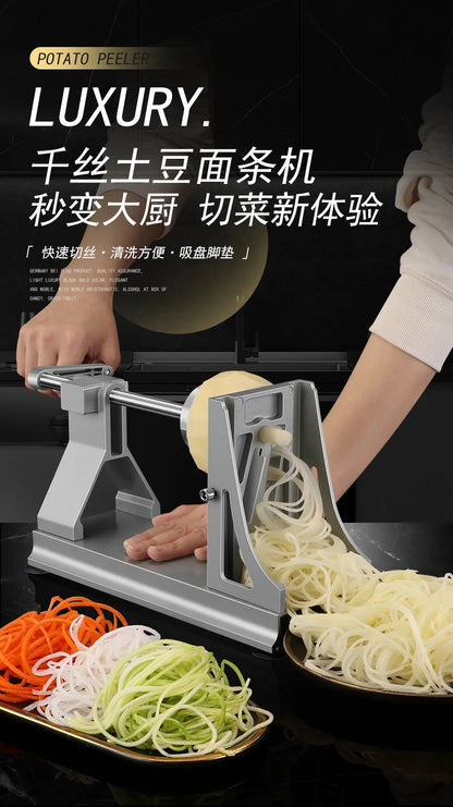 Multifunctional Rotating Potato Grater