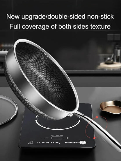 Premium Tri-Ply Stainless Steel Frying Pan