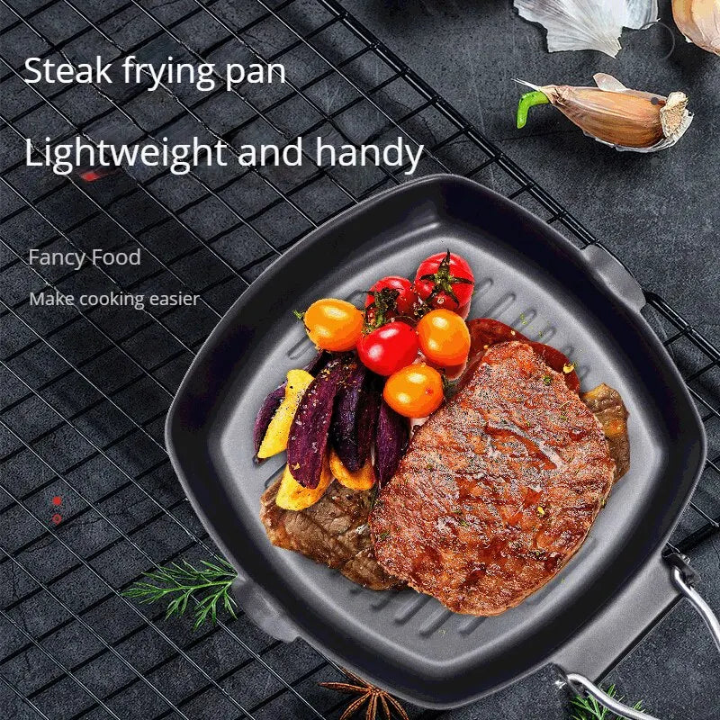 Foldable Outdoor Grill Pan with Wooden Handle