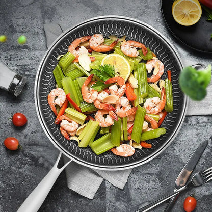 Premium Tri-Ply Stainless Steel Frying Pan