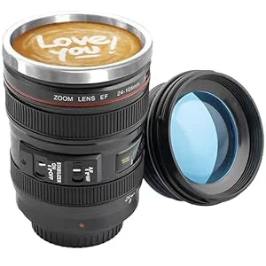 Camera Lens Thermal Mug