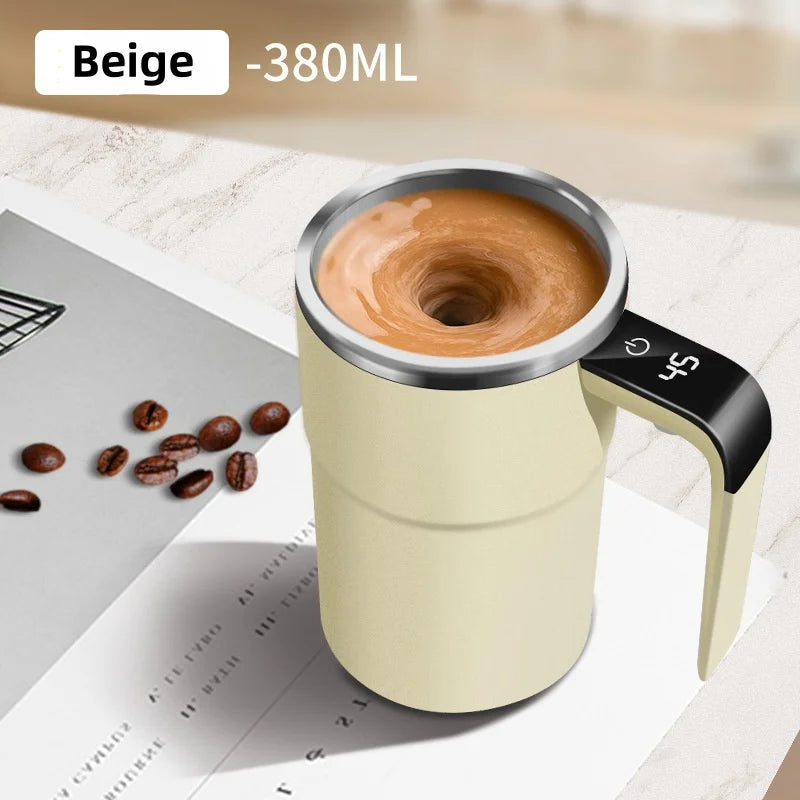 Mini Electric Self-Mixing Coffee Mug