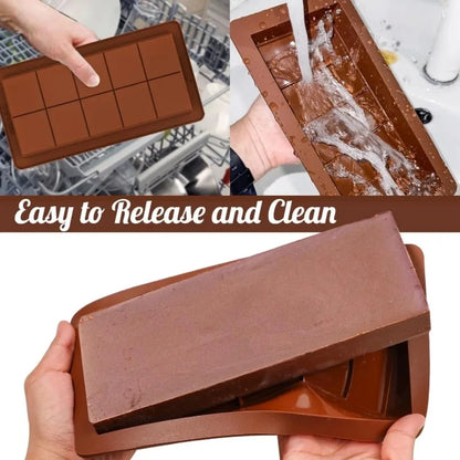 Silicone Chocolate Bar Molds