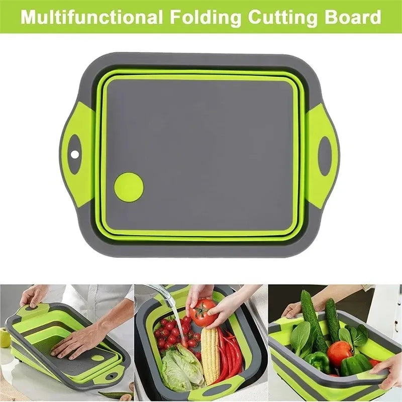 3-in-1 Collapsible Cutting Board