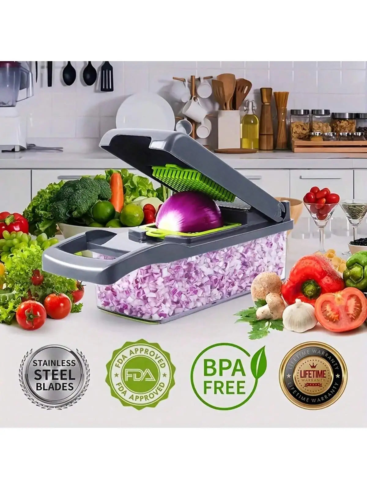 Vegetable Chopper Set