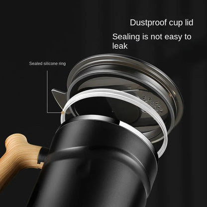 Double-Layer Anti-Scald, Anti-Drop Tea/Coffee Cup