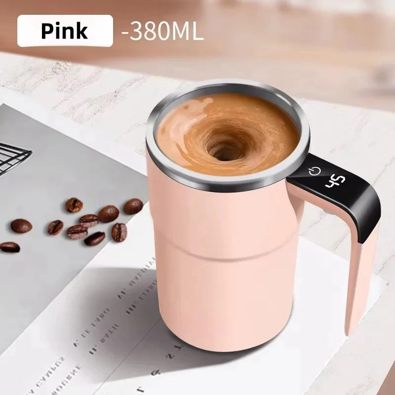 Mini Electric Self-Mixing Coffee Mug