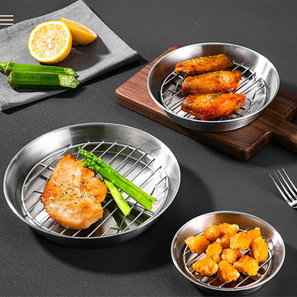 Round Air Fryer Oven Baking Tray