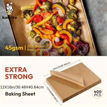 Unbleached Parchment Paper Sheets