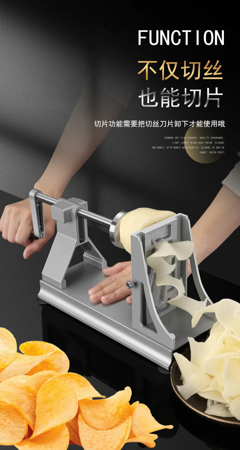 Multifunctional Rotating Potato Grater