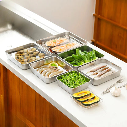 Baking Pan Tray with Cooling Rack