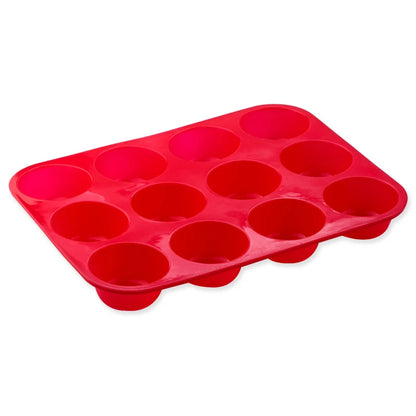 12-Hole Silicone Round Mold