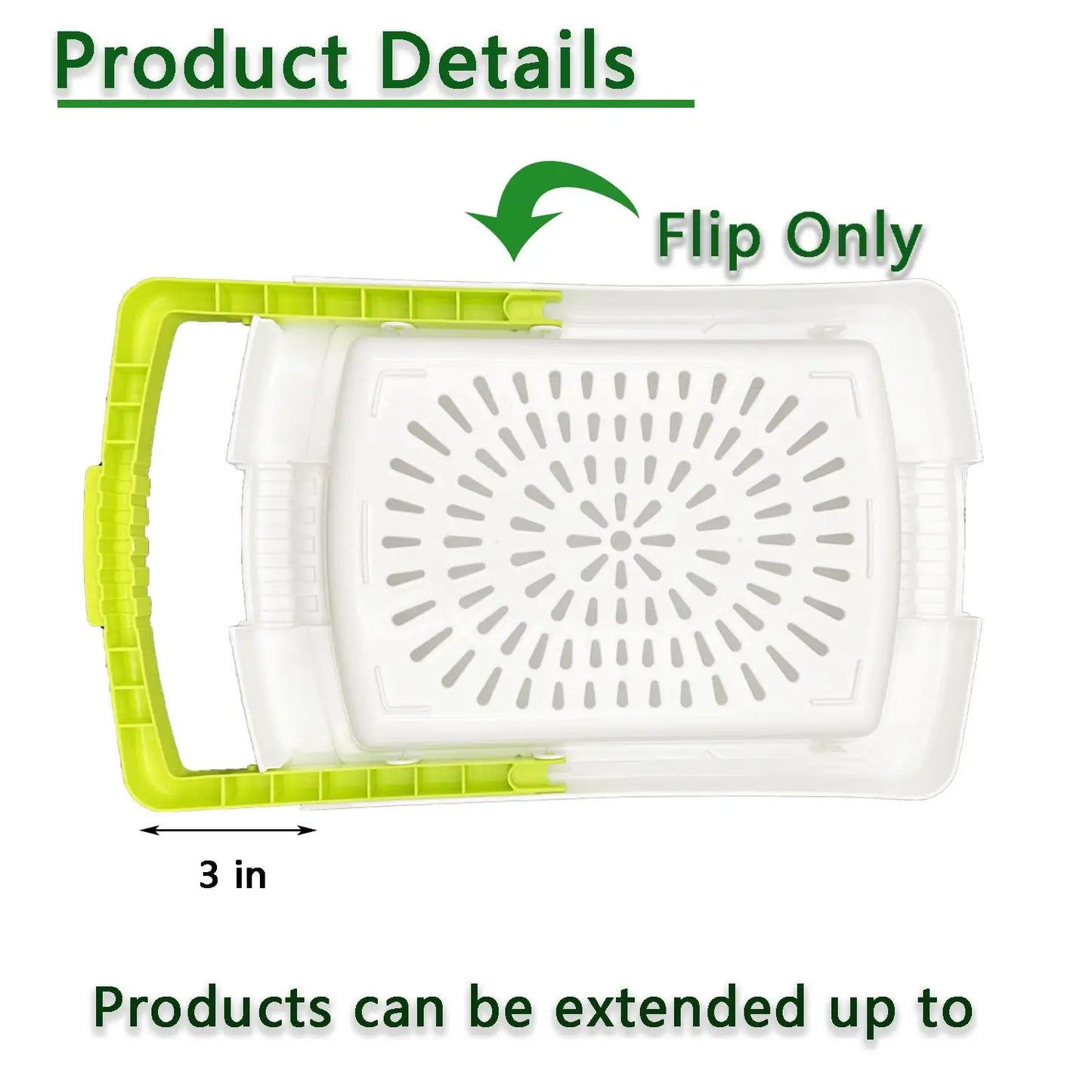 3-in-1 Multifunctional Sink Strainer