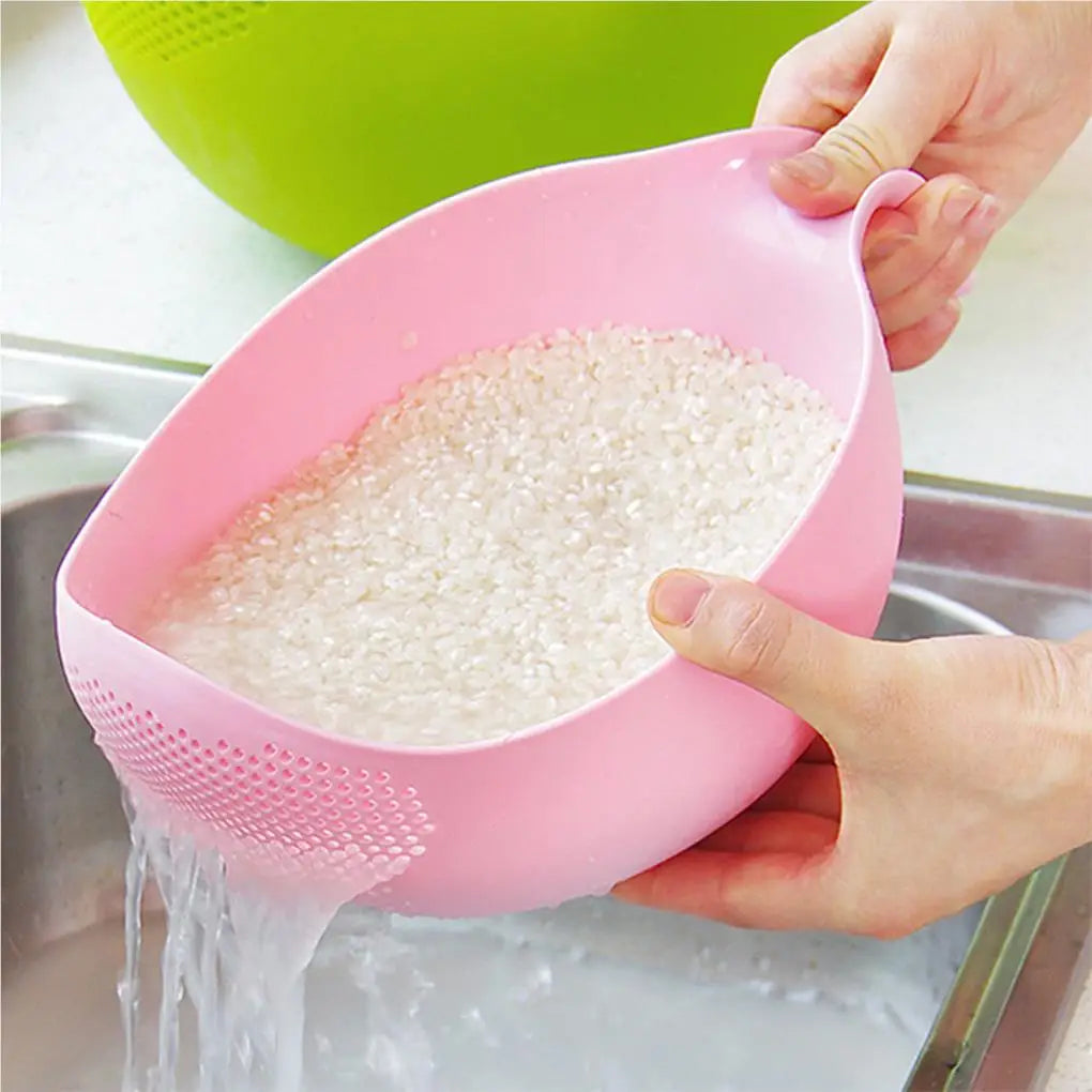 Portable Rice Strainer Basket