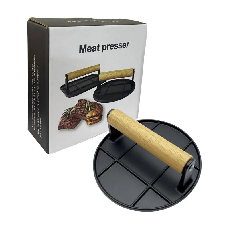 Heavy Duty Grill Press & Burger Patty Maker