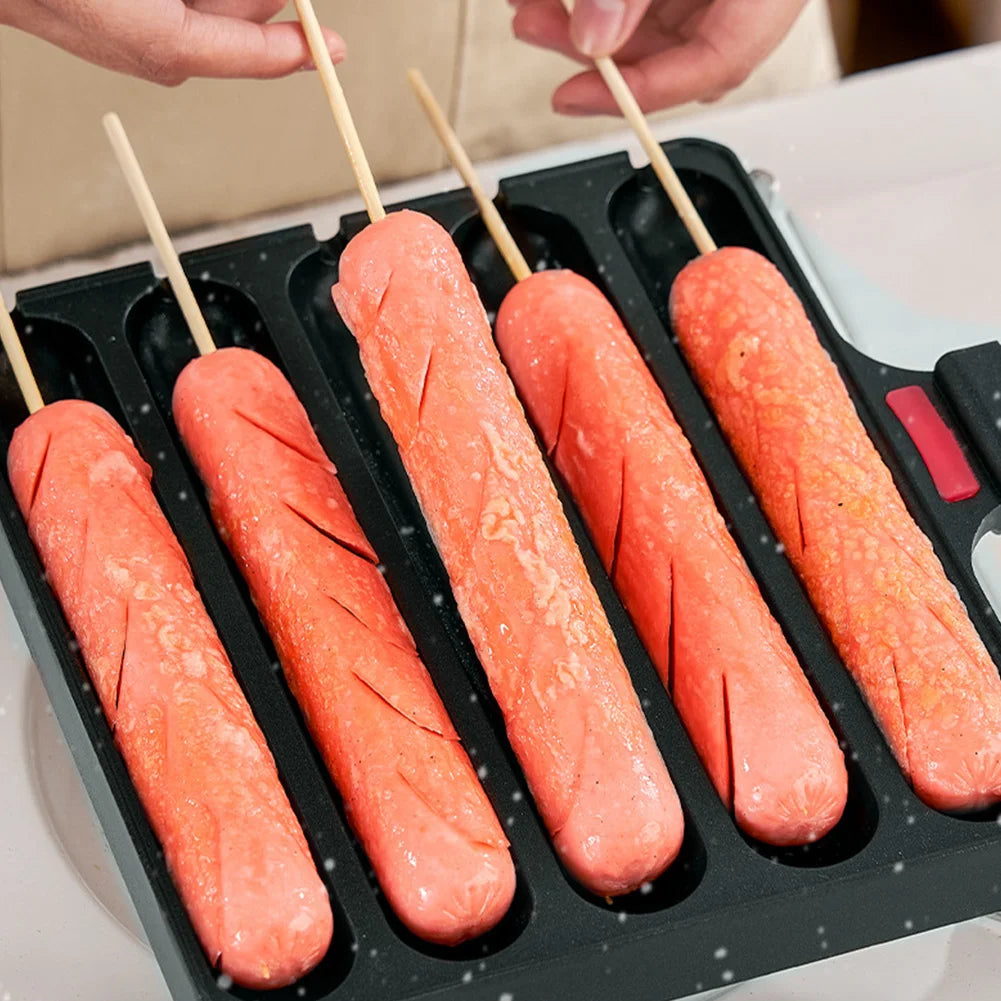 5-Grid Corn Dog & Sausage Maker