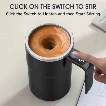 Mini Electric Self-Mixing Coffee Mug