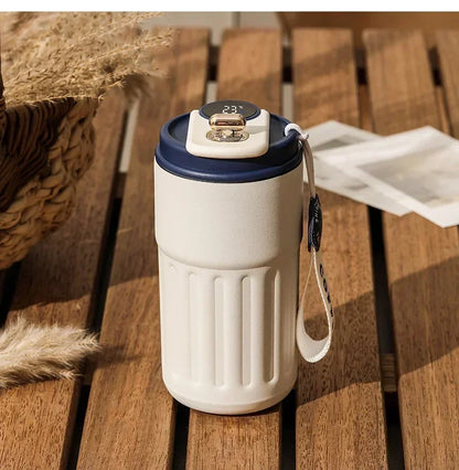 Stainless Steel Smart Flask with Temperature Display