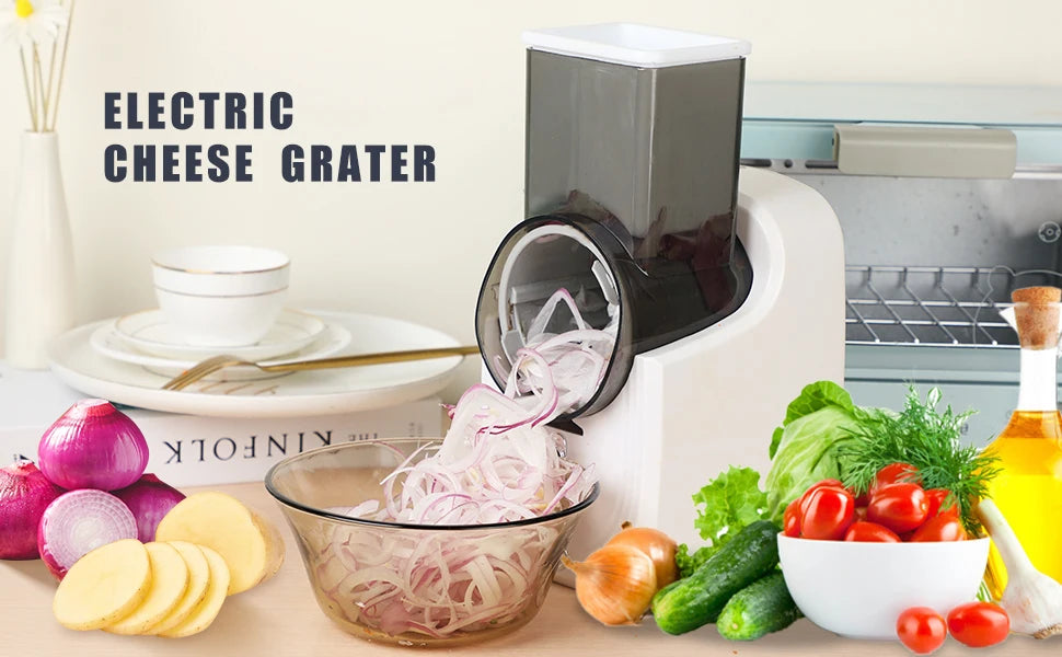 Electric Cheese Grater & Vegetable Slicer