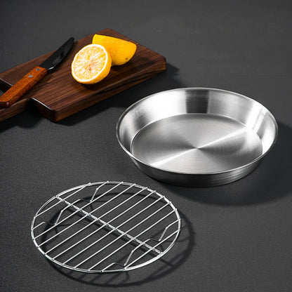 Round Air Fryer Oven Baking Tray