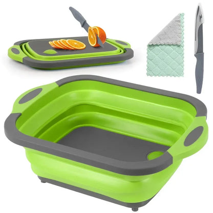 3-in-1 Collapsible Cutting Board