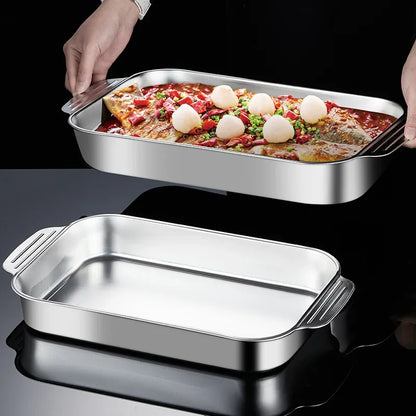 Stainless Steel Non-Stick Fish Baking