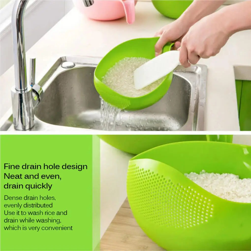 Portable Rice Strainer Basket