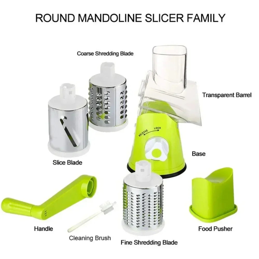 Multifunctional Manual Vegetable Cutter & Slicer