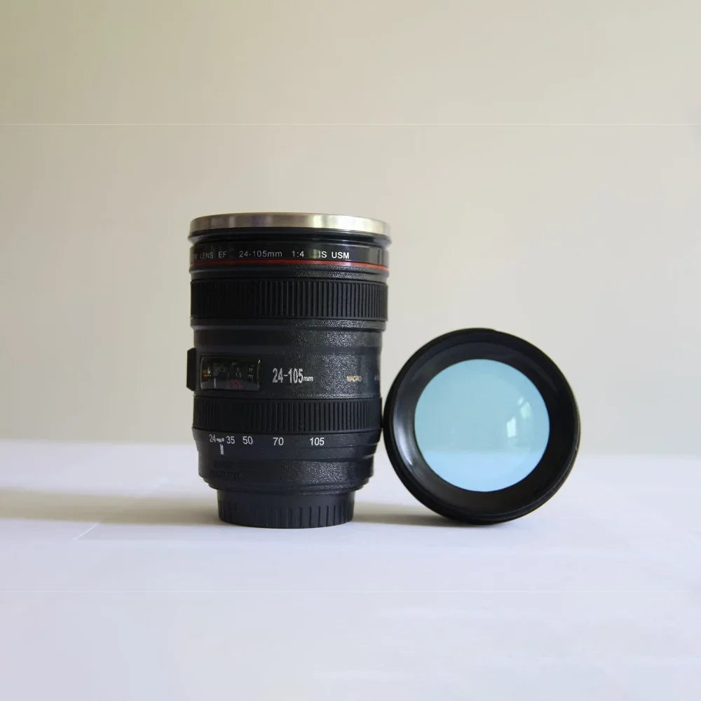 Camera Lens Thermal Mug