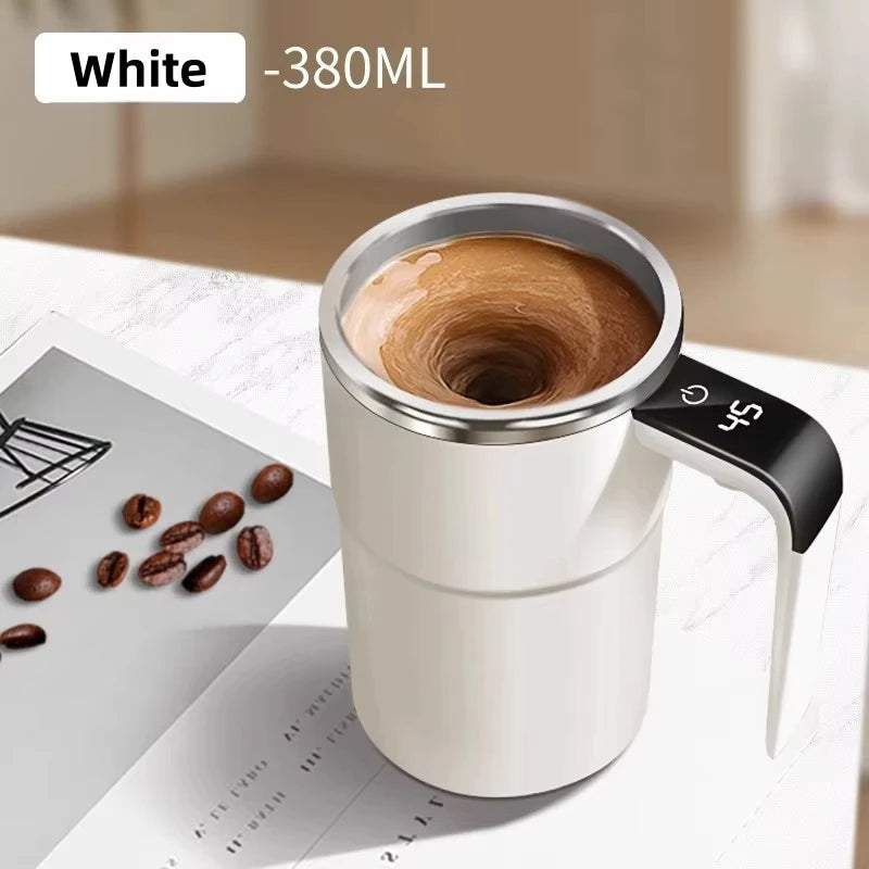 Mini Electric Self-Mixing Coffee Mug