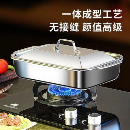 Stainless Steel Non-Stick Fish Baking