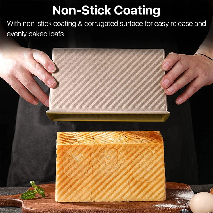 Non-Stick Pullman Loaf Pan with Lid