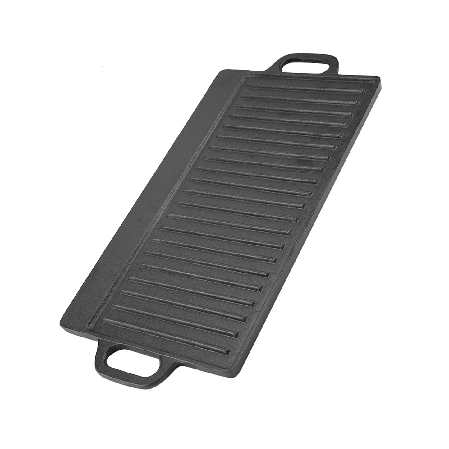 Non-Stick Cast Iron Double-Sided Griddle Pan