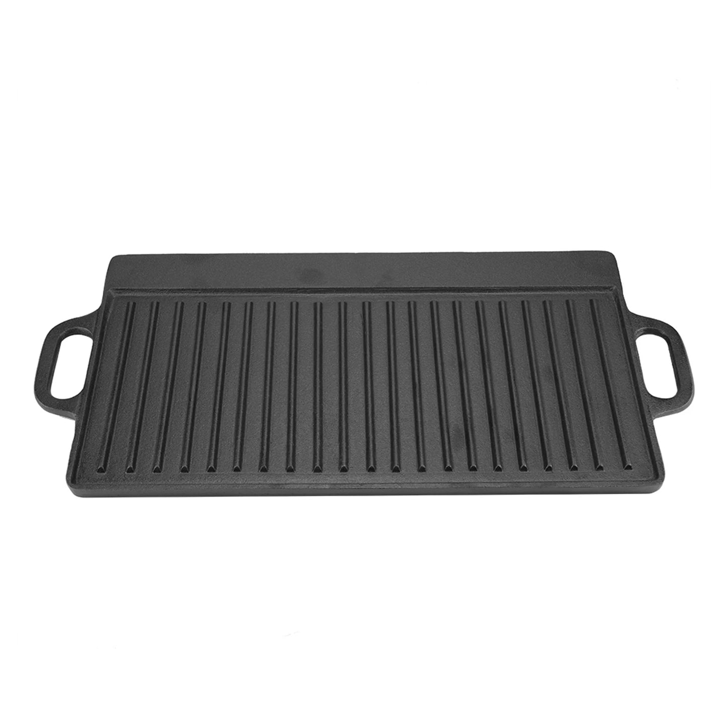 Non-Stick Cast Iron Double-Sided Griddle Pan