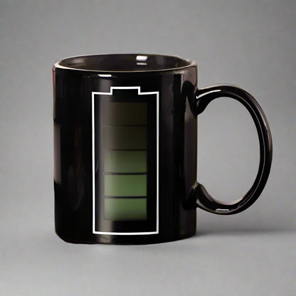 Color-Changing Battery Pattern Magic Mug